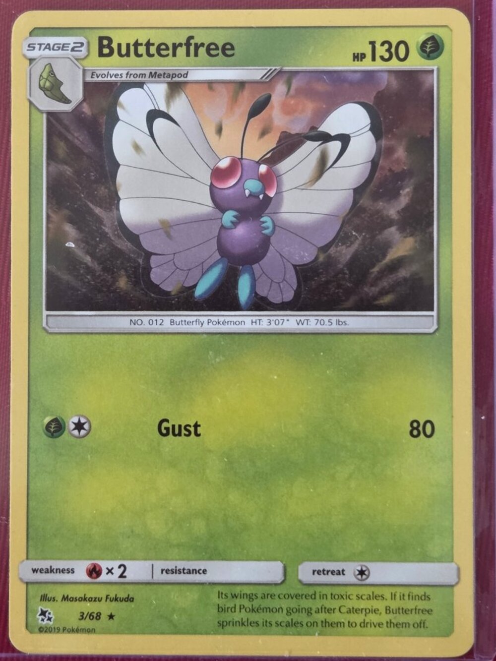 2019 BUTTERFREE POKEMON CARD!!!
